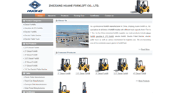 Desktop Screenshot of forklift-manufacturers.com
